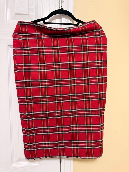 Dresses & Skirts - Red Plaid Pencil Skirt - Classic Tartan Women’s Skirt